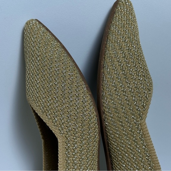 Rothy's Tan and Blue Flats Elegant Loafers Size 9 NWT - Picture 6 of 10